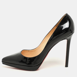 Christian Louboutin: Чёрные туфли  Pigalle