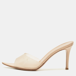 Gianvito Rossi: Бежевые сабо  Elle