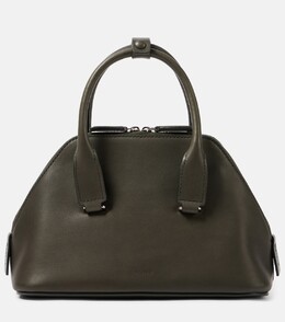 Мини-сумка-тоут Devon из кожи The Row, Koala Grey Pld p00947501 | koala grey pld