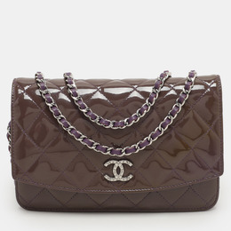 Chanel: Фиолетовый кошелёк 