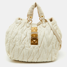 Miu Miu: Сумка-шоппер 