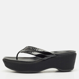 Prada: Чёрные сандалии 