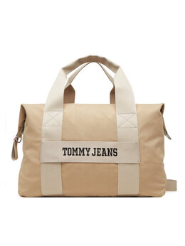 Сумка Retro Cool Duffle AM0AM13325 Tommy Jeans, бежевый 8721106472240 | beige