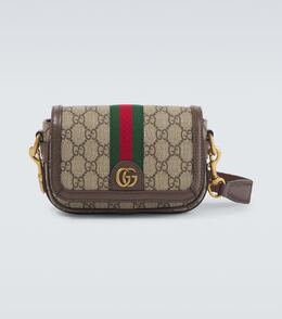 Ophidia GG мини-сумка через плечо из ткани Gucci, B.Eb/N.Acer/Vrv/N.Ac p00939673 | b.eb/n.acer/vrv/n.ac