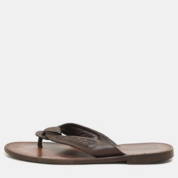 Bottega Veneta: Коричневые сандалии  Intrecciato