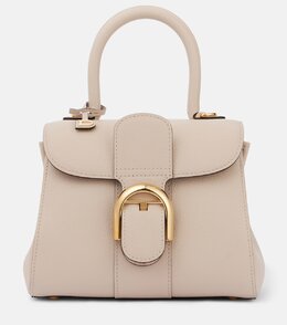 Блестящая мини-сумка-тоут из кожи Delvaux, Sesame p01063858 | sesame
