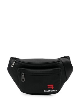 Balenciaga поясная сумка Explorer с вышивкой, черный 701749210bw | черный