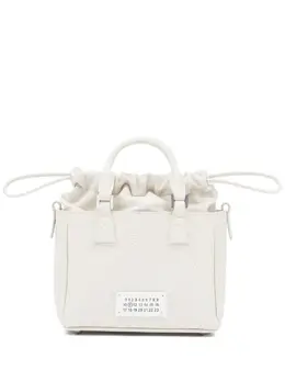 Maison Margiela 5AC Horizontal leather tote bag 21948848