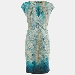 Roberto Cavalli: Голубое платье 