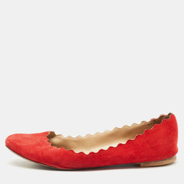 Chloe: Красные балетки  Lauren