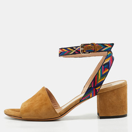 Valentino: Коричневые сандалии 