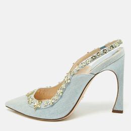 Dior: Голубые туфли 