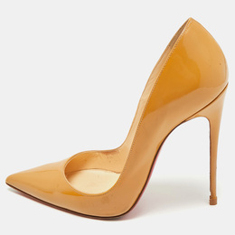 Christian Louboutin: Бежевые туфли 