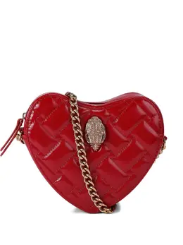 Миниатюрная стеганая сумка через плечо в форме сердца Kurt Geiger London, красный 31263543 | красный