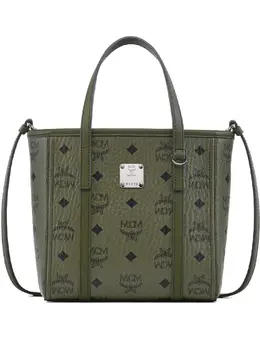 MCM mini Toni visetos-monogram top-zip tote bag 31028499