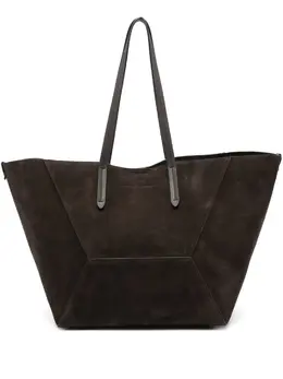 Замшевая сумка-тоут Brunello Cucinelli, коричневый 30882646 | коричневый