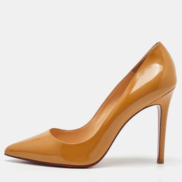 Christian Louboutin: Бежевые туфли  Pigalle