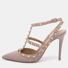 Valentino: Тёмные туфли  Rockstud