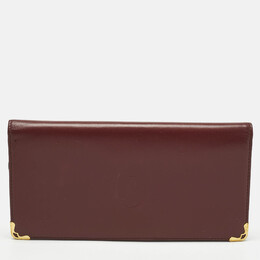 Cartier: Бордовый кошелёк 