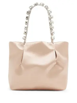 Aquazzura Galactic crystal-embellished tote bag 19404276