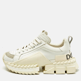 Dolce & Gabbana: Белые кроссовки  Super King