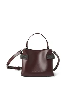 Мини-сумка через плечо Brunello Cucinelli, коричневый 30468568 | коричневый