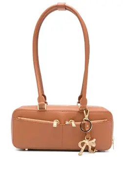Self-Portrait crystal-embellished tote bag 30571207