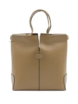 Сумка-тоут с двойной ручкой Tod's, коричневый 30982208 | коричневый