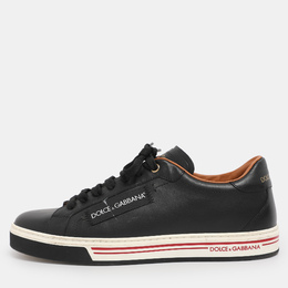 Dolce & Gabbana: Чёрные кроссовки 