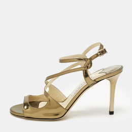 Jimmy Choo: Золотые сандалии 