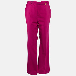 Versace: Розовые брюки  Medusa