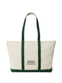 Сумка-тоут из канваса Polo Ralph Lauren, нейтральный 30857278 | нейтральные цвета