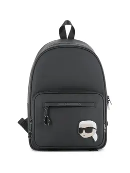 Karl Lagerfeld logo-patch backpack 30080853