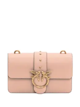 Кожаная сумка через плечо Love One Pinko, розовый 31177142 | розовый