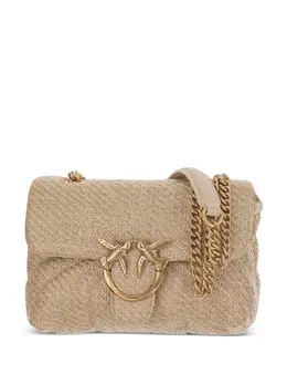Pinko raffia cross body bag 30123695