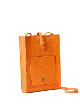 Фактурная сумка через плечо Polo Play Polo Ralph Lauren, оранжевый 30032653 | оранжевый