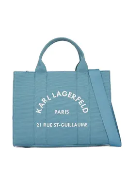 Сумка-тоут Rue St-Guillaume среднего размера Karl Lagerfeld, синий 31140987 | синий