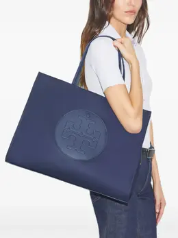 Сумка-тоут Ella с тисненым логотипом Tory Burch, синий 30108085 | синий