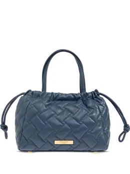 Маленькая стеганая сумка-тоут Kensington Kurt Geiger London, синий 30932913 | синий