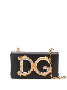 Сумка через плечо DG Girls Dolce & Gabbana, черный 15205385 | черный