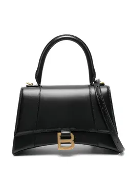 Маленькая сумка Hourglass с верхней ручкой Balenciaga, черный 15216872 | черный