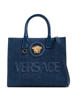Versace La Medusa denim tote bag 22320677