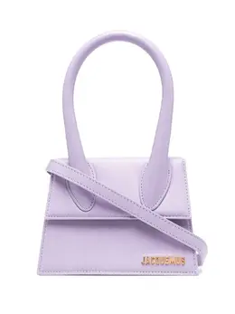 Сумка-тоут Le Chiquito Moyen Jacquemus, фиолетовый 18697074 | фиолетовый