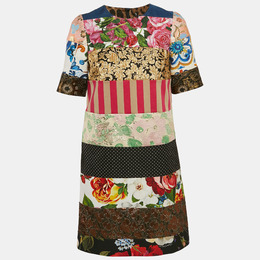 Dolce & Gabbana: Многоцветное платье 