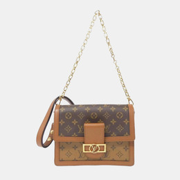 Louis Vuitton Monogram Reverse Dauphine MM Shoulder Bag 1135300