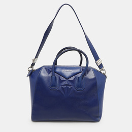 Givenchy: Голубая сумка  Antigona