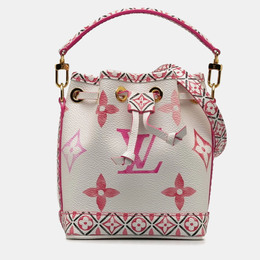 Louis Vuitton White LV By The Pool Nano Noe Shoulder Bag 1137431