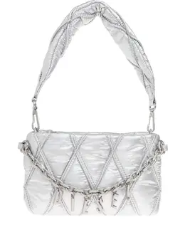 Diesel Charm-D quilted clutch bag 31056667