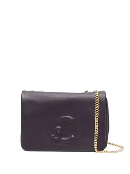 Coccinelle mini embossed-logo shoulder bag 31187055