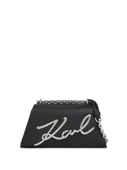 Сумка на плечо Signature Karl Lagerfeld, черный 29166144 | черный